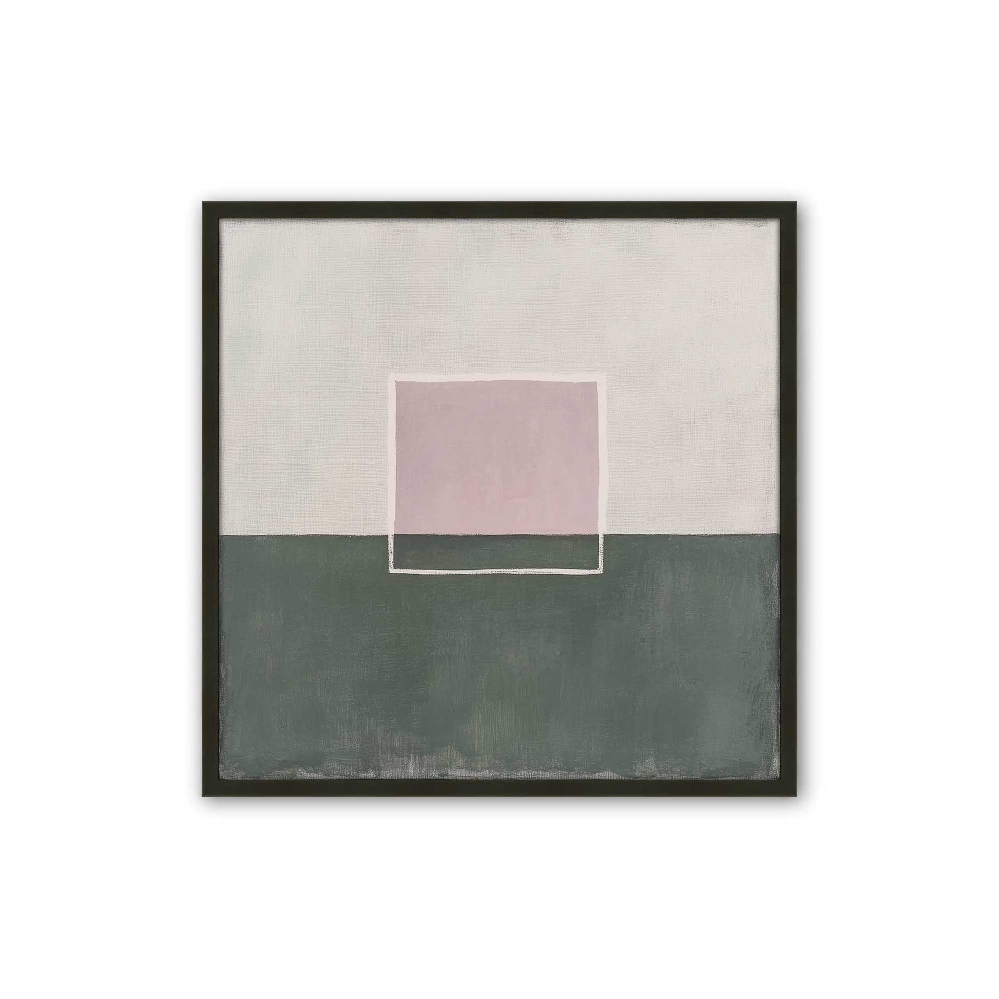 [Color:Satin Black], Picture of art in a Satin Black frame