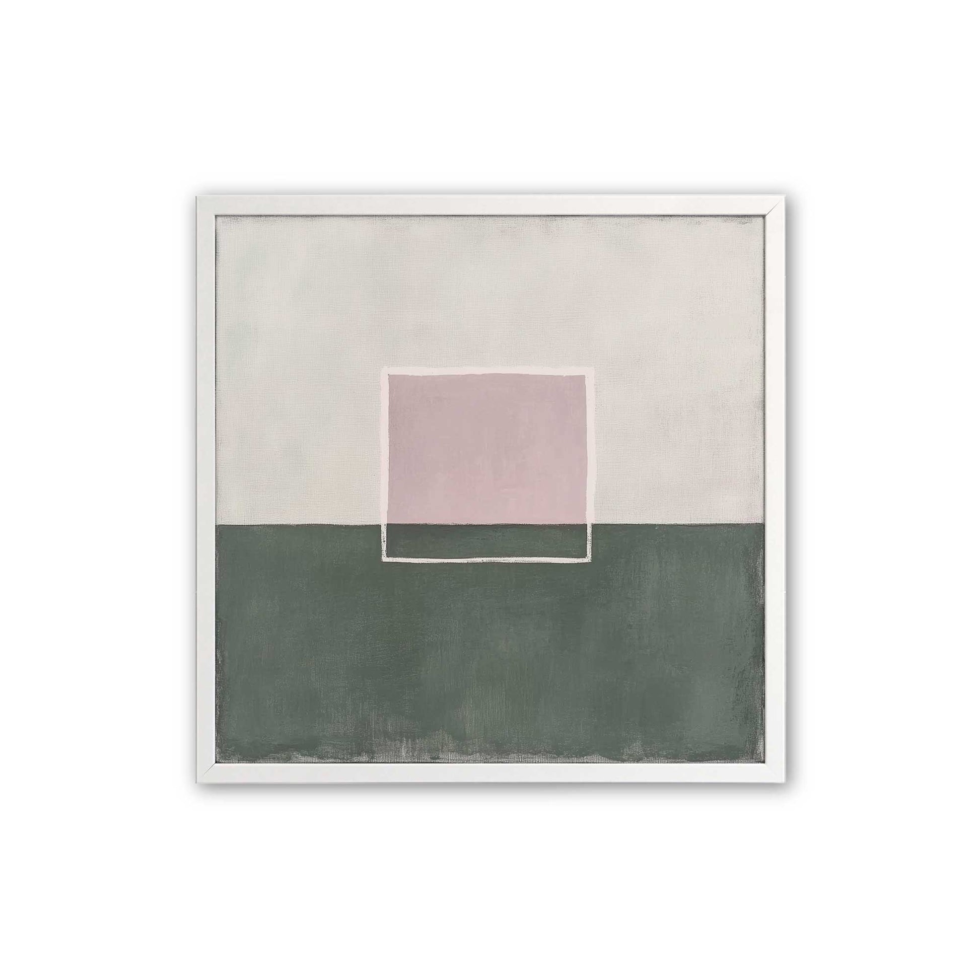 [Color:Opaque White], Picture of art in a Opaque White frame