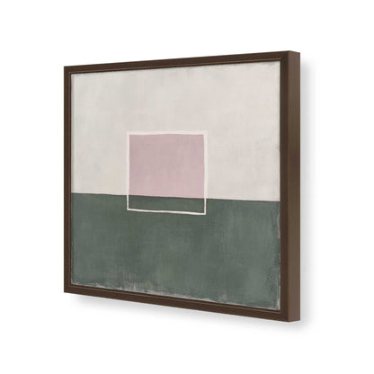 [Color:Espresso], Picture of art in a Espresso frame of the corner