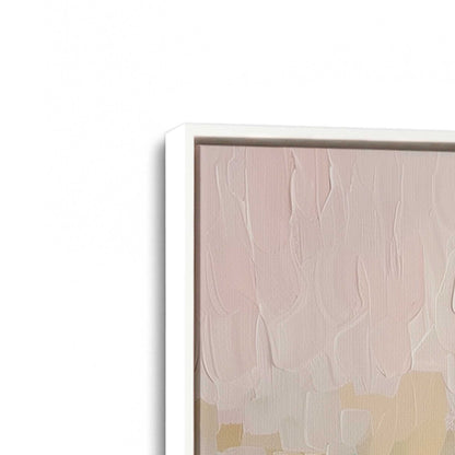 [Color:Opaque White], Picture of art in a White frame at an angle