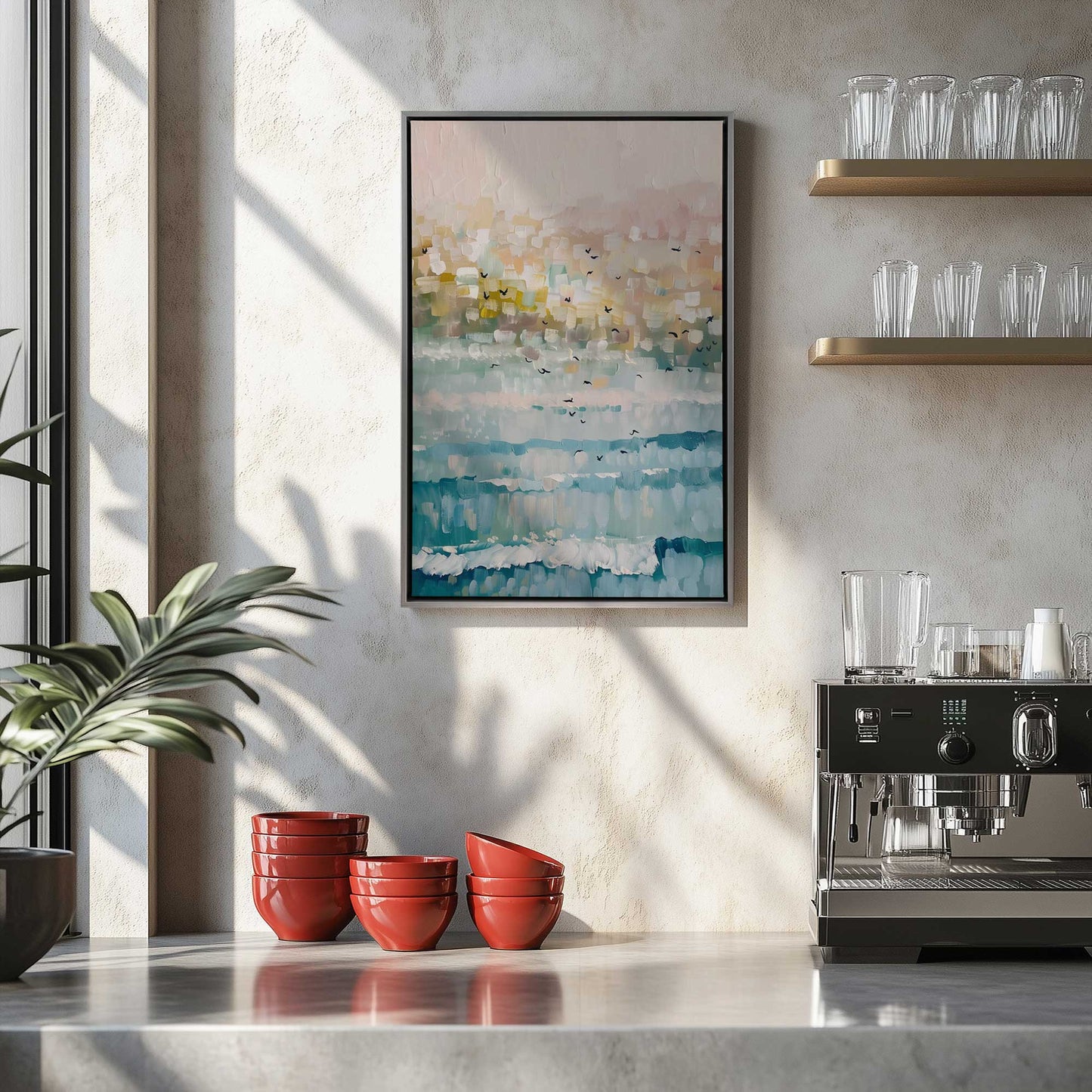 Picture of art in a room