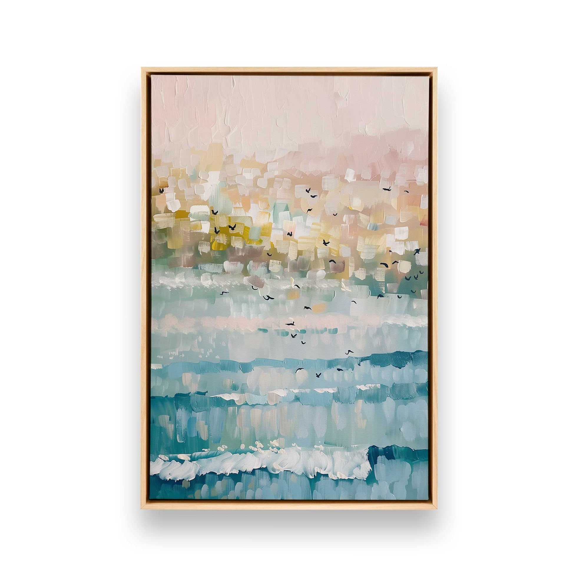 [Color:American Maple], Picture of art in an American Maple frame