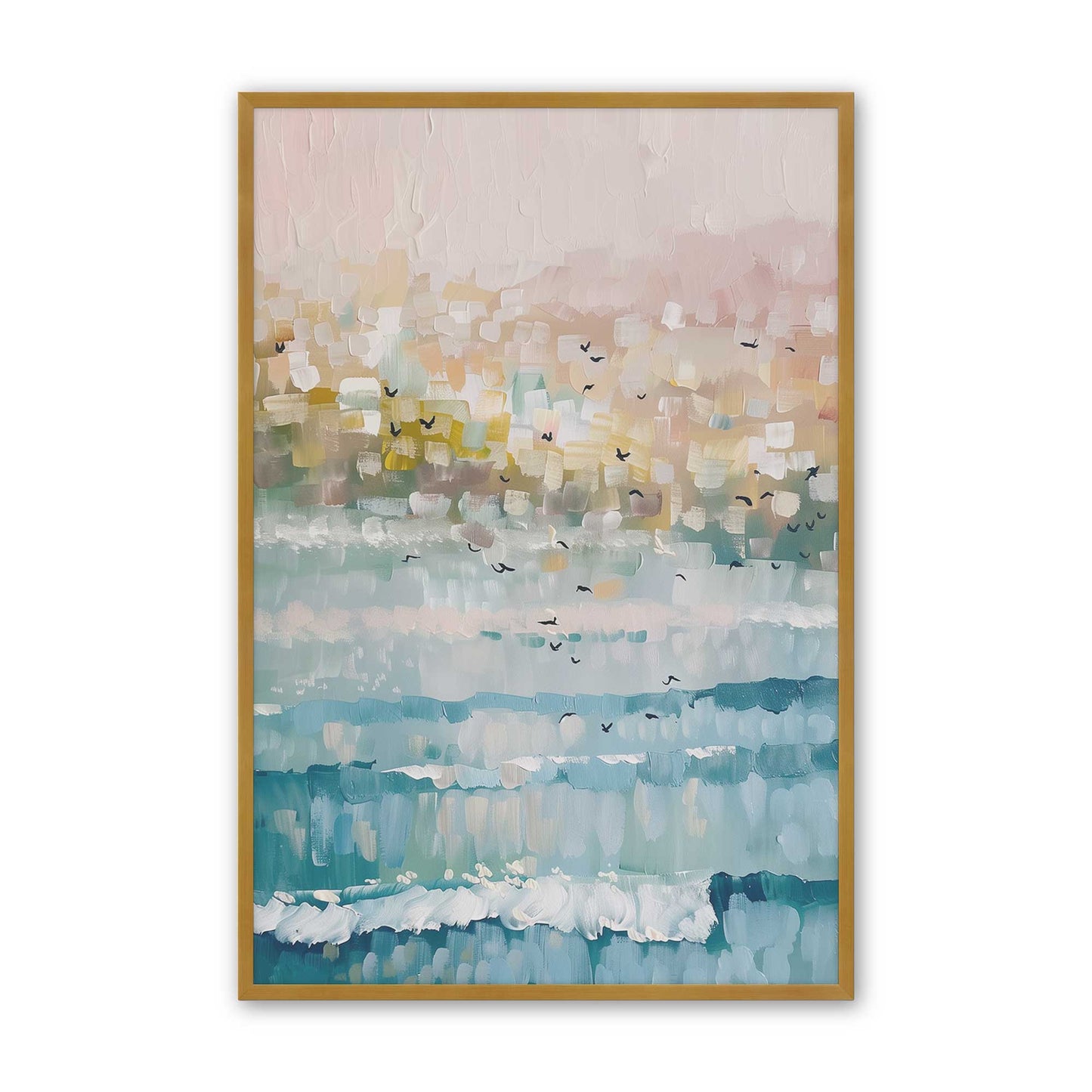 [Color:Polished Gold], Picture of art in a Polished Gold frame