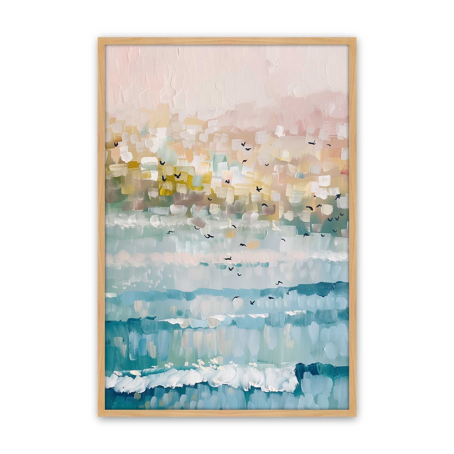 [Color:American Maple], Picture of art in an American Maple frame