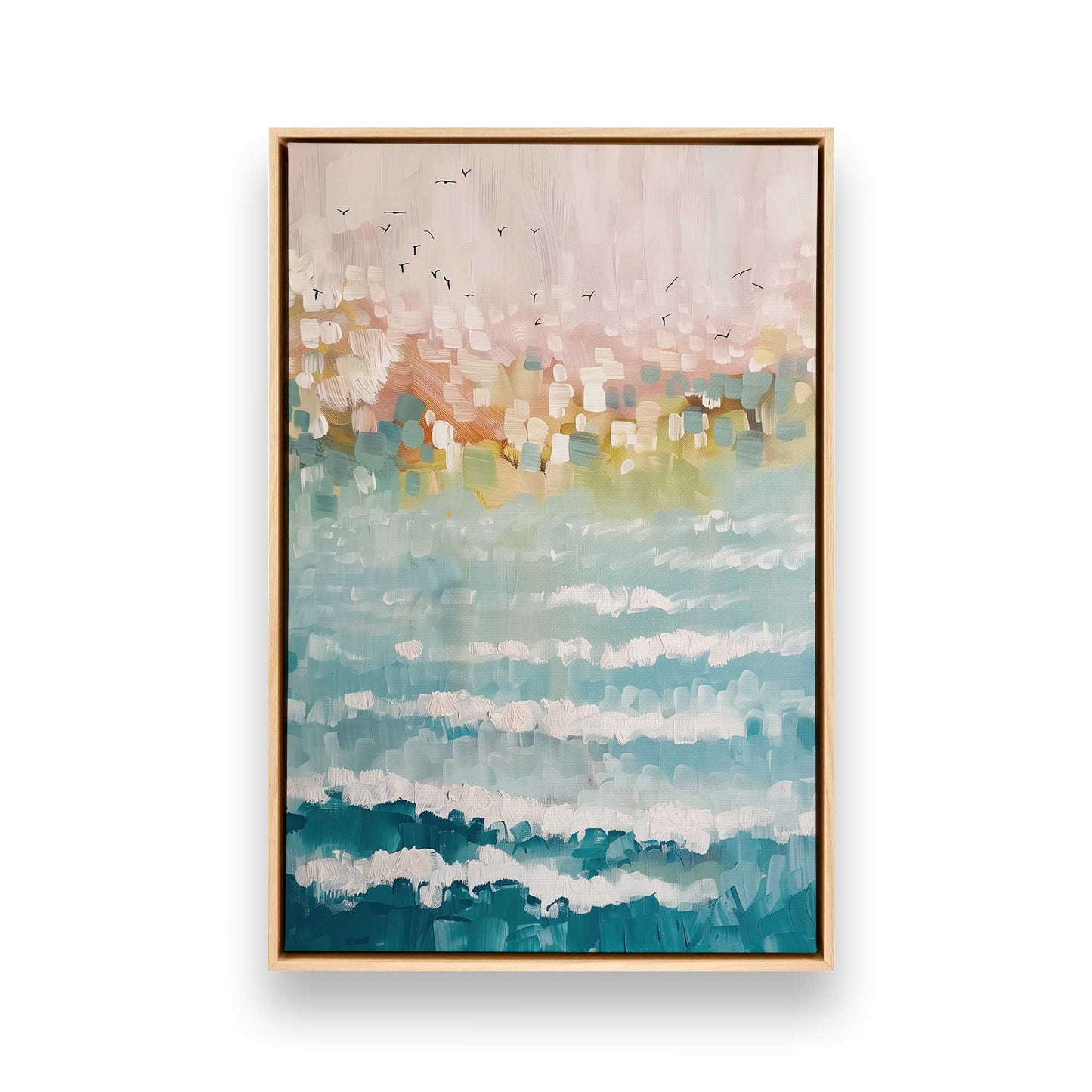 [Color:American Maple], Picture of art in a American Maple frame