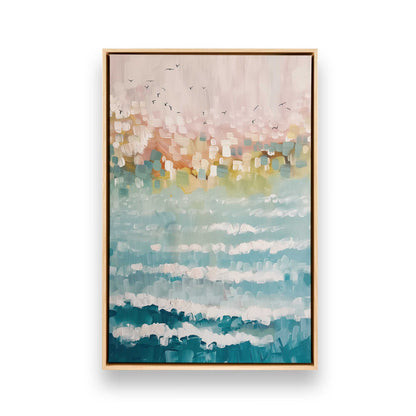 [Color:American Maple], Picture of art in a American Maple frame