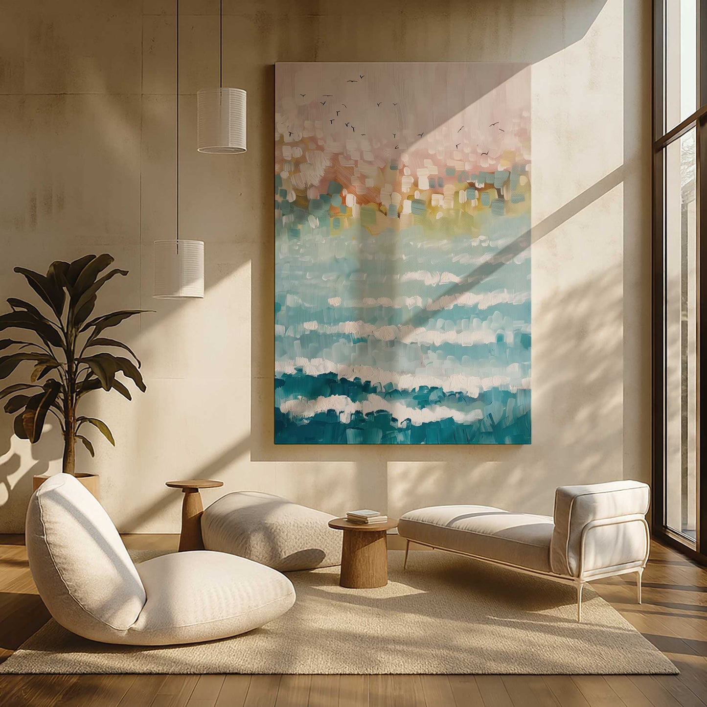 [LIFESTYLE], art hanging in a room