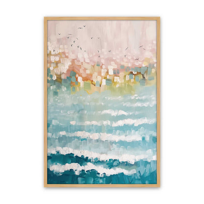 [Color:American Maple], Picture of art in an American Maple frame