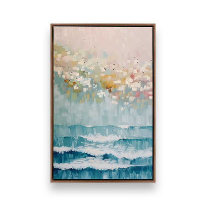 [Color:Walnut], Picture of art in a Walnut frame