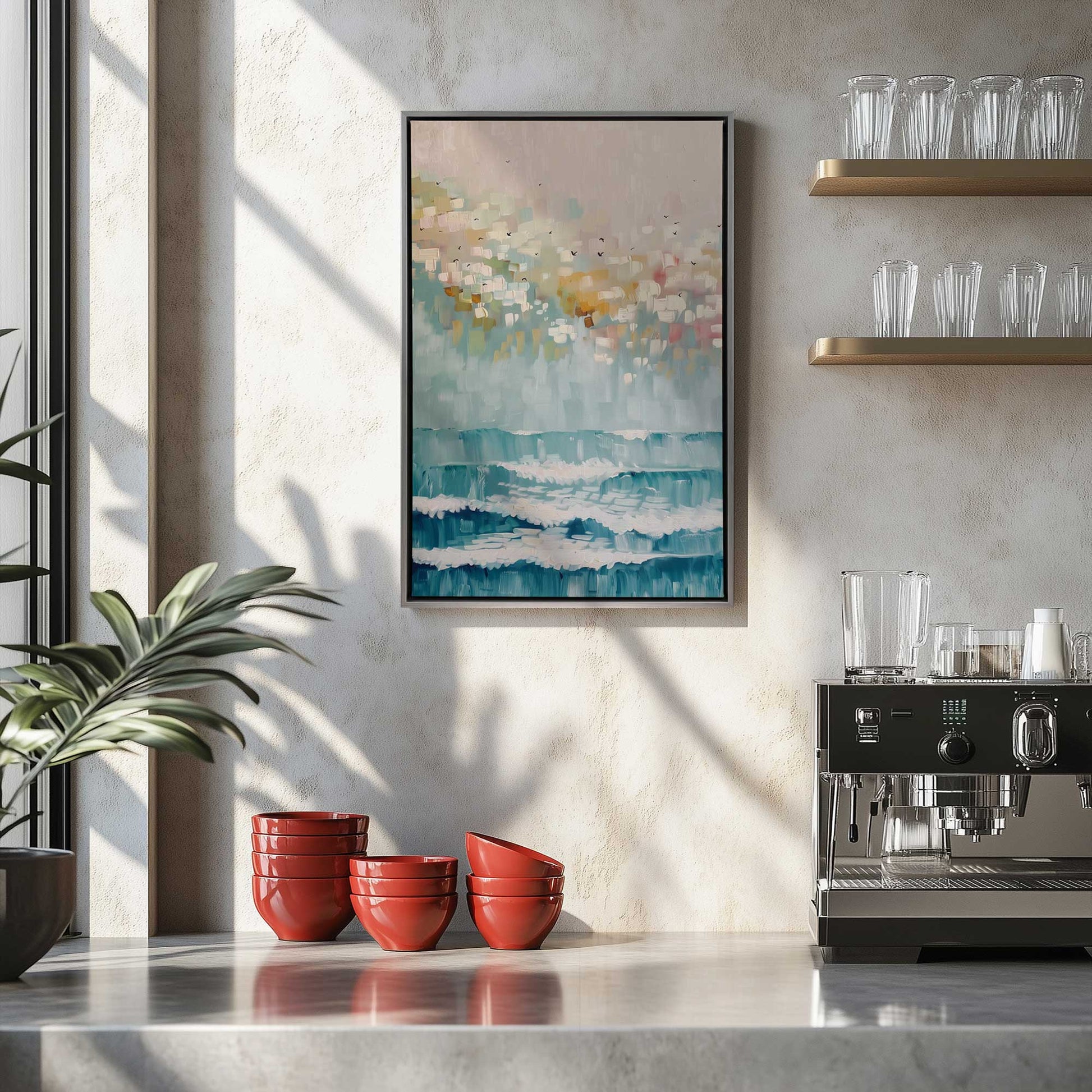 Picture of art in a room