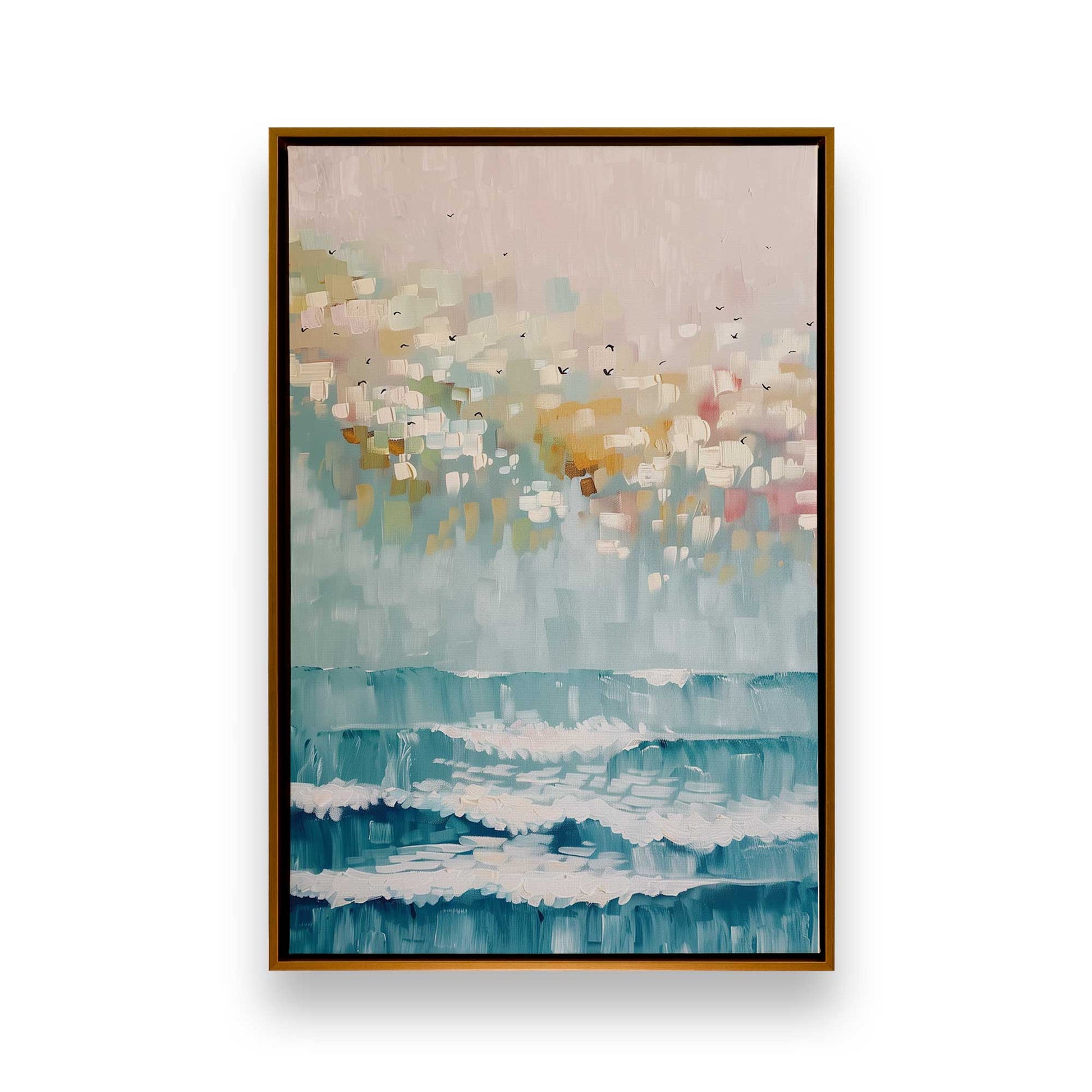 [Color:Polished Gold], Picture of art in a Polished Gold frame