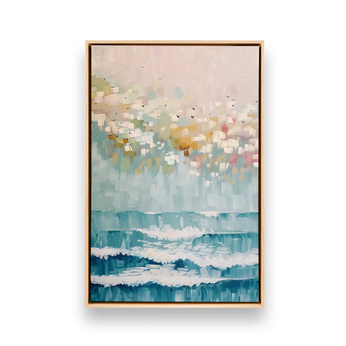 [Color:American Maple], Picture of art in a American Maple frame