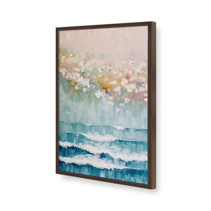 [Color:Belvinder Brown], Picture of art in a Belvinder Brown frame of the corner
