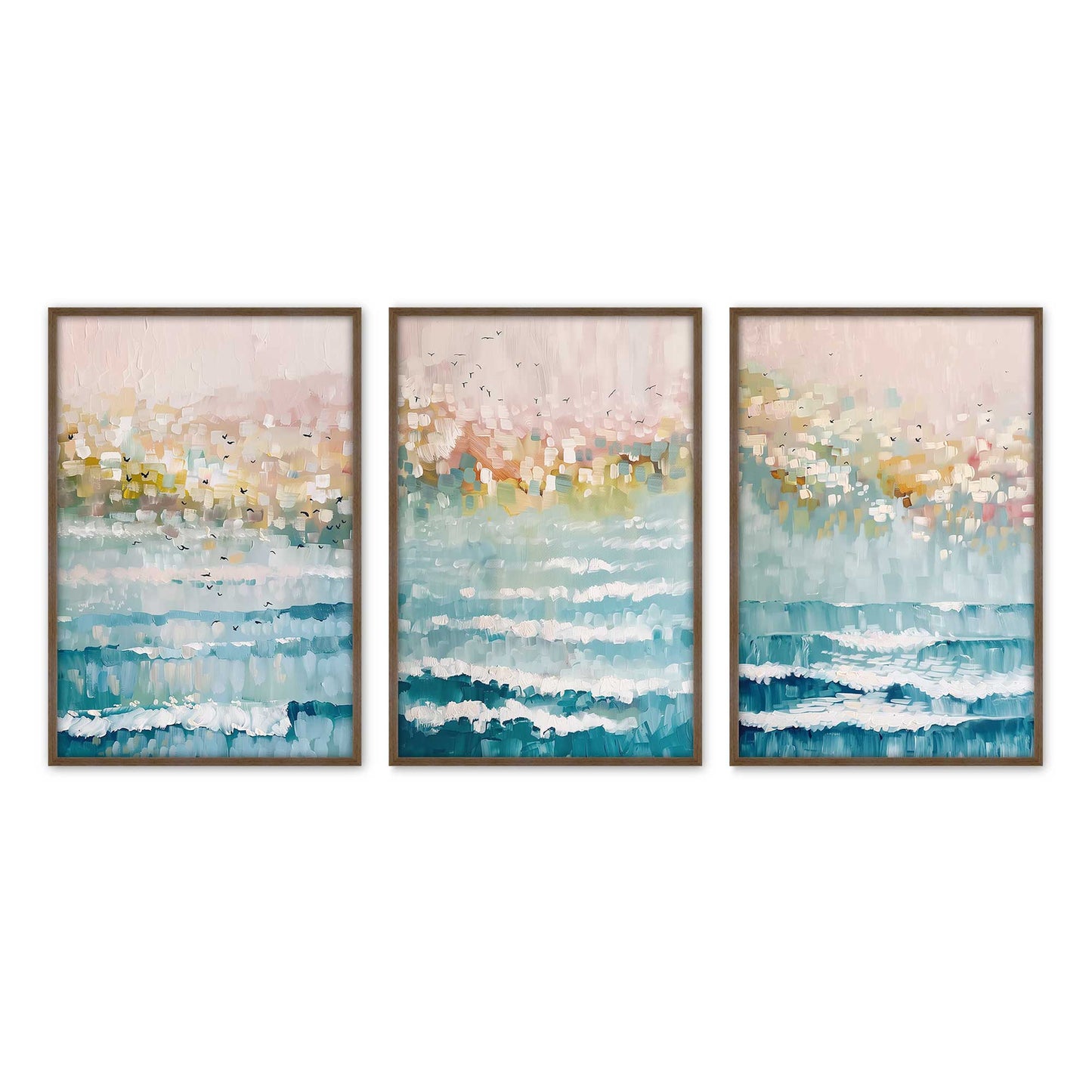 [Color:Walnut], Picture of art in a Walnut frame