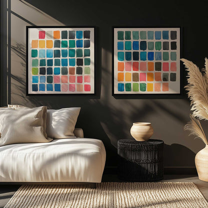 [Color:Opaque White], Picture of art in a White frame
