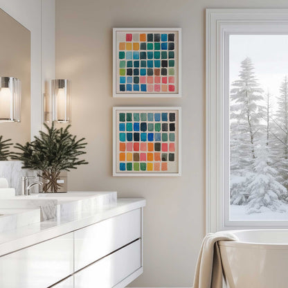 [Color:Belvinder Brown], Picture of art in a Belvinder Brown frame
