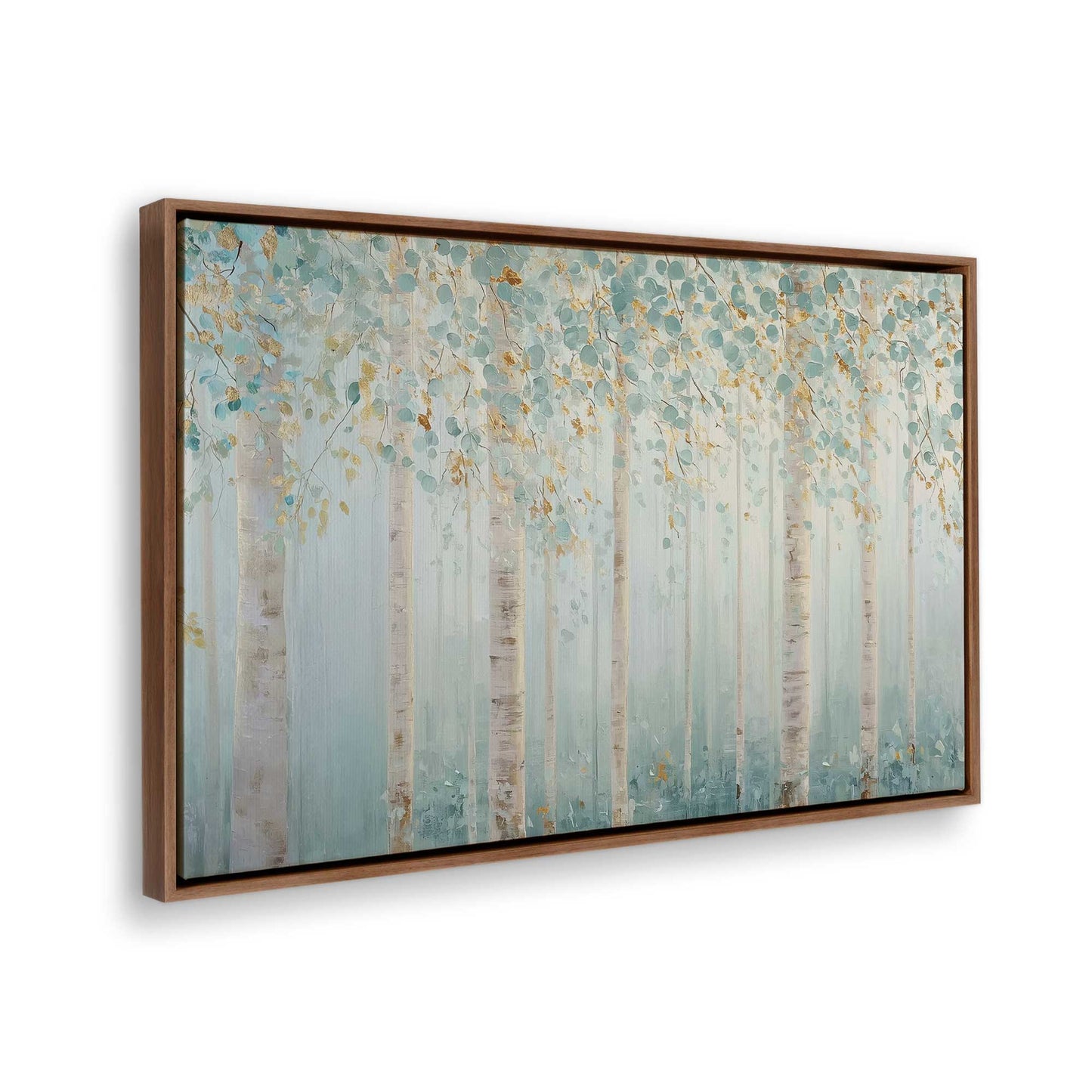 [Color:Walnut], Picture of the corner of the art