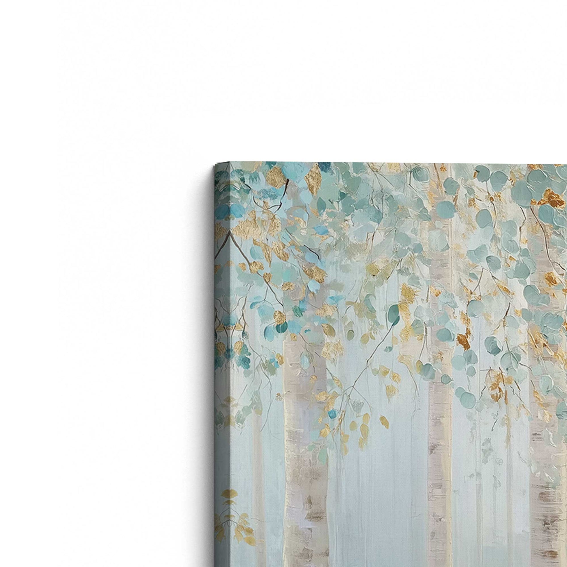 [Color:Stretched Canvas], Picture of the corner of the art