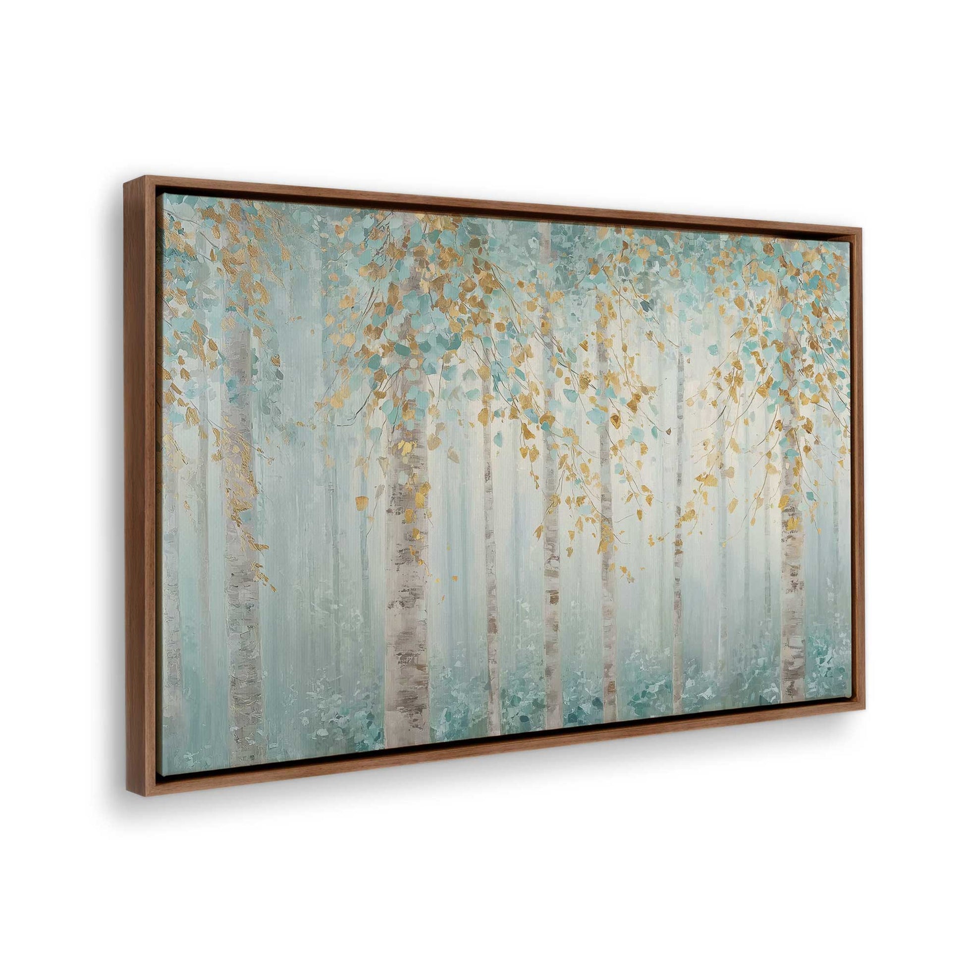 [Color:Walnut], Picture of the corner of the art