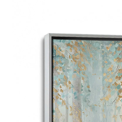 [Color:Polished Chrome], Picture of art in a Polished Chrome frame at an angle
