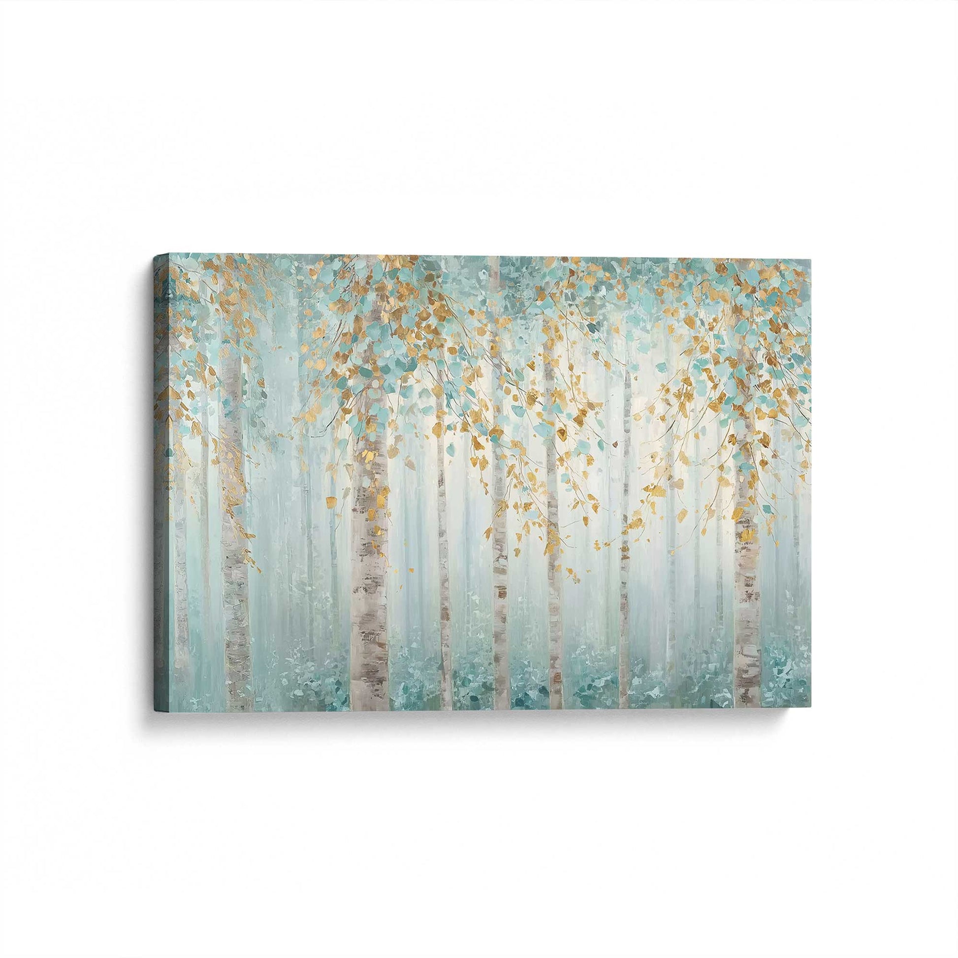 [Color:Stretched Canvas], Picture of art at an angle