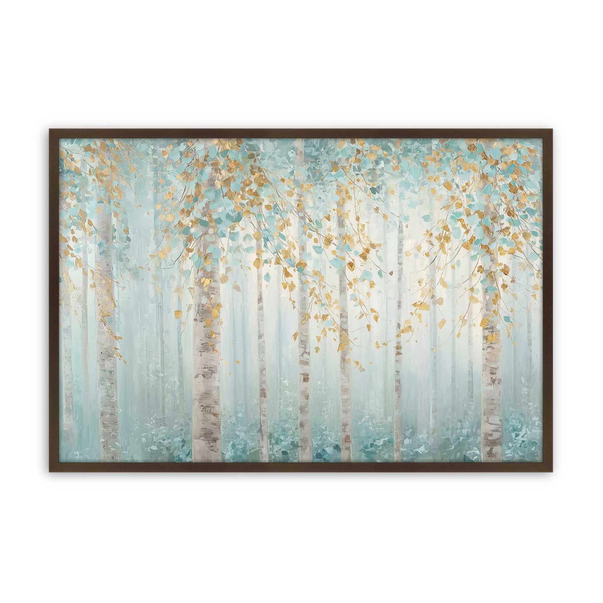 [Color:Brown], Picture of art in a Brown frame