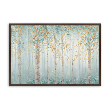 [Color:Brown], Picture of art in a Brown frame