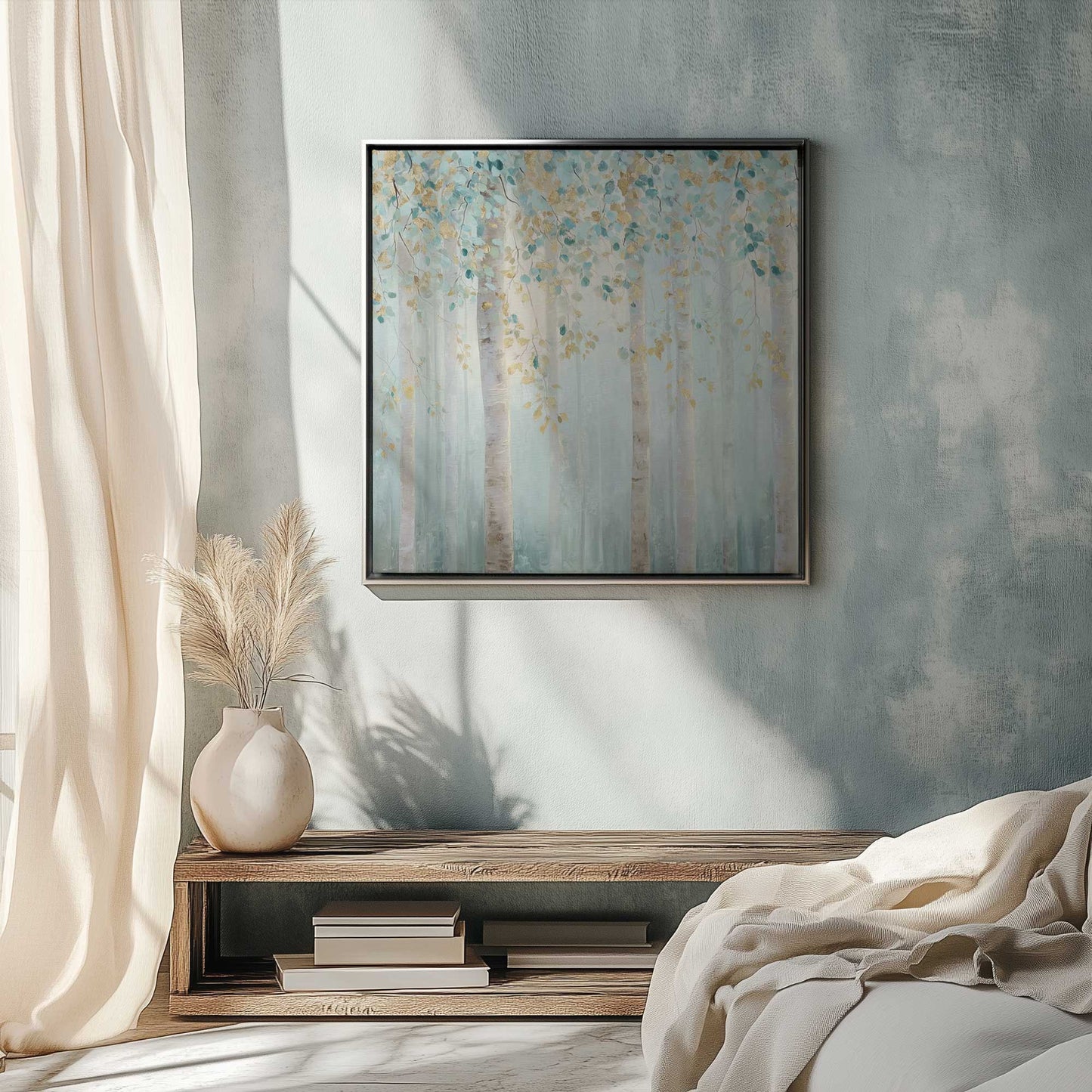 Picture of art in a room