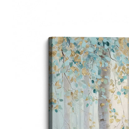 [Color:Stretched Canvas], Picture of the corner of the art