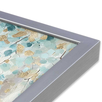 [Color:Polished Chrome], Picture of art in a Polished Chrome frame at an angle