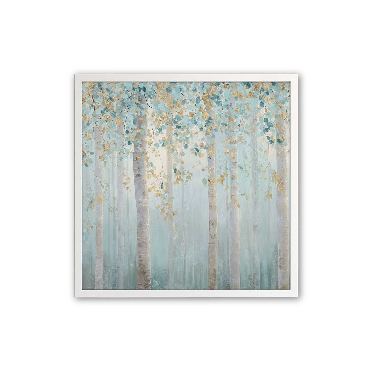 [Color:Opaque White], Picture of art in a Opaque White frame