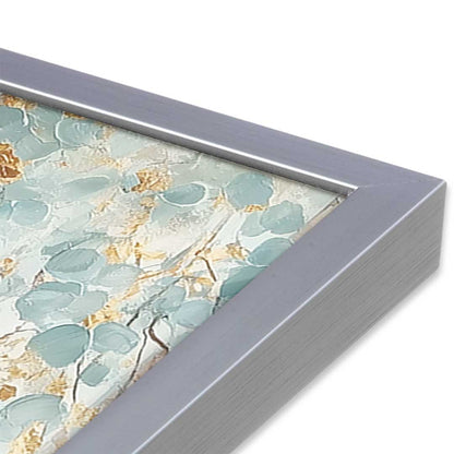 [Color:Polished Chrome], Picture of art in a Polished Chrome frame at an angle