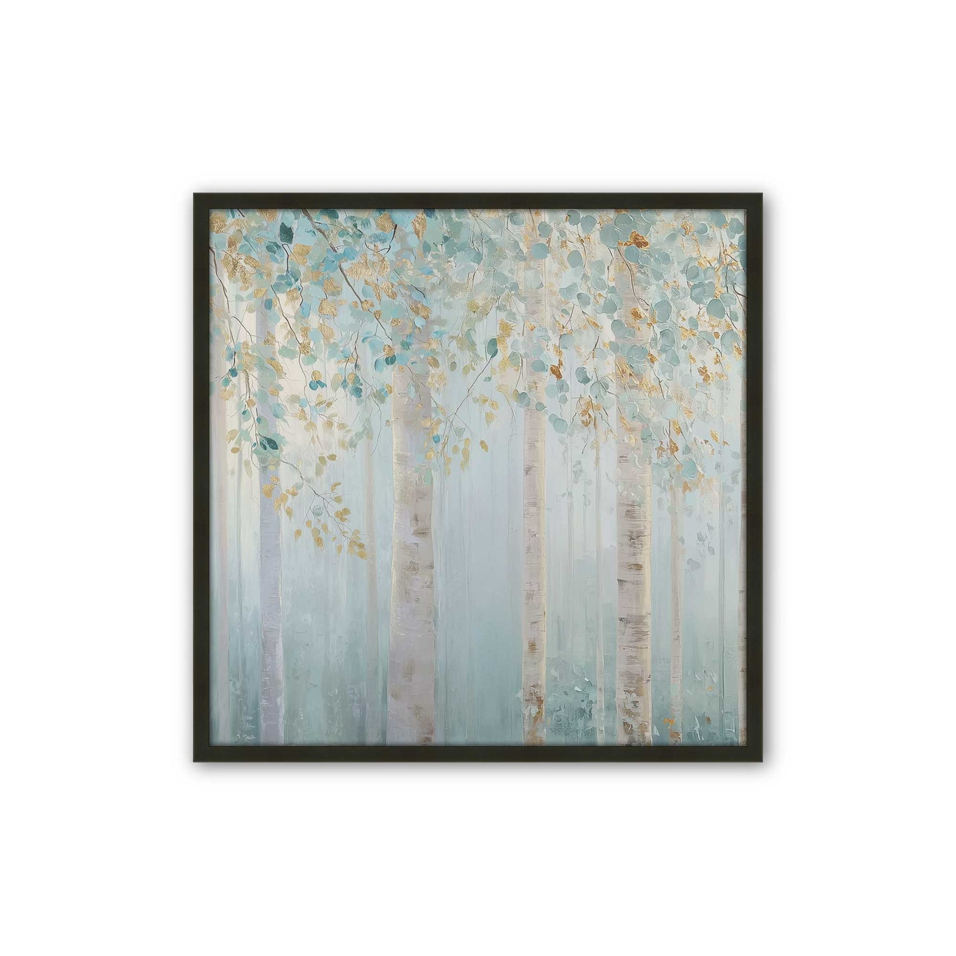 [Color:Satin Black], Picture of art in a Satin Black frame
