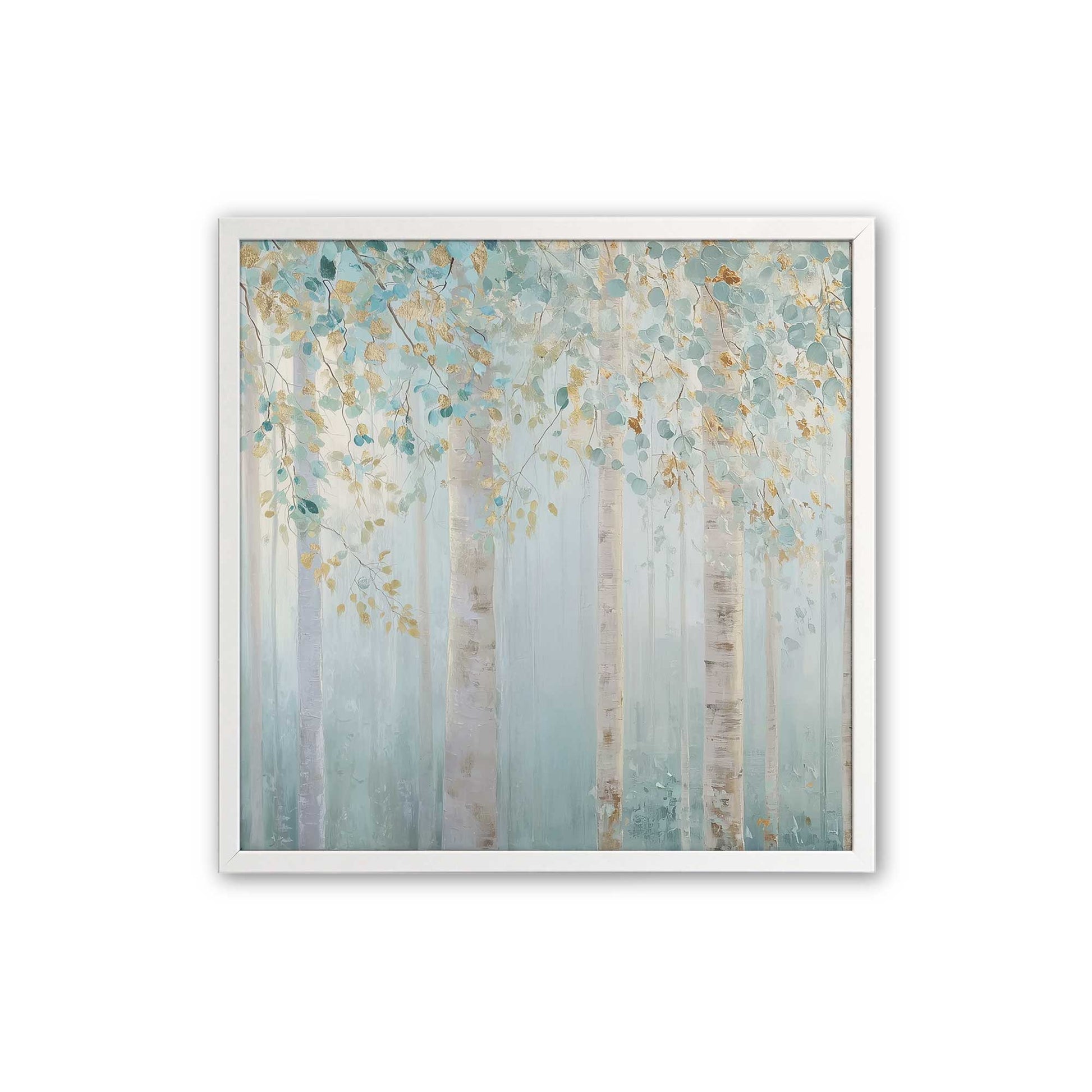 [Color:Opaque White], Picture of art in a Opaque White frame
