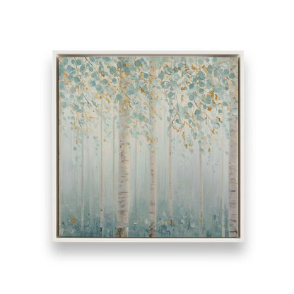 [Color:Opaque White], Picture of art in a White frame