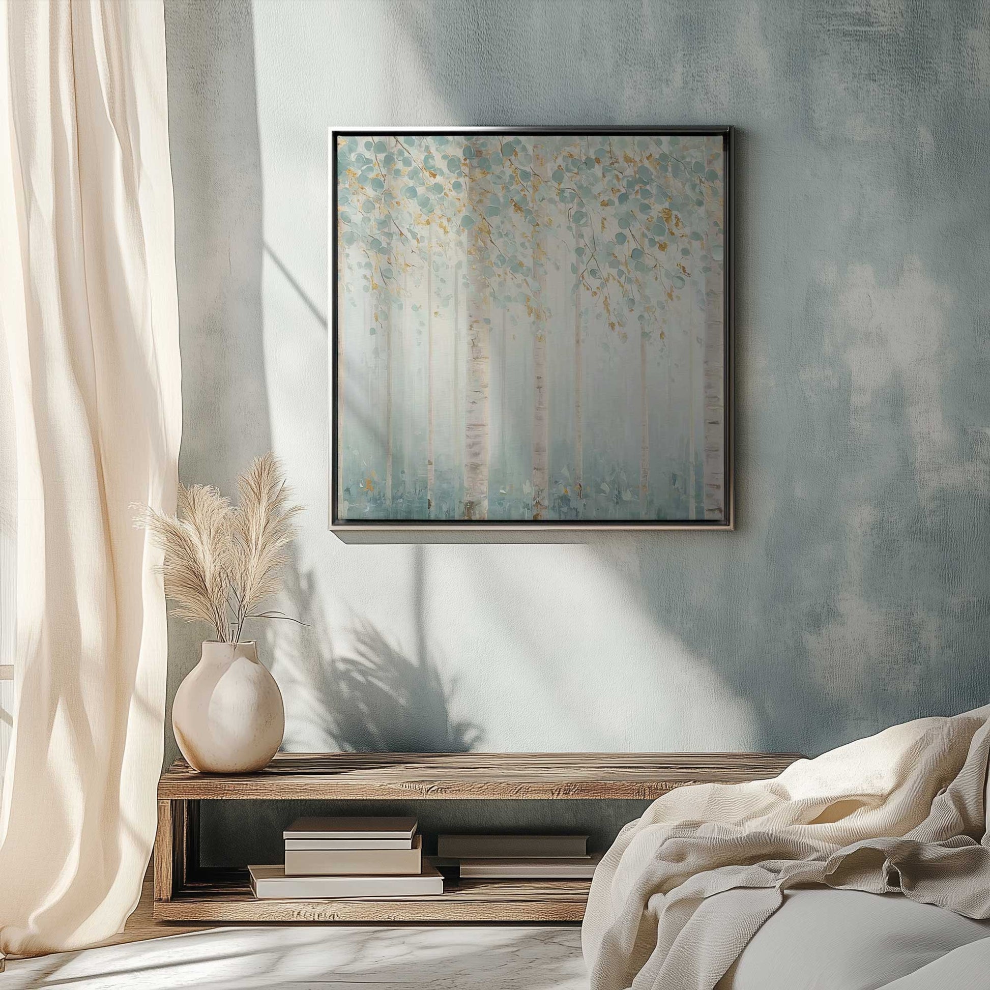 Picture of art in a room