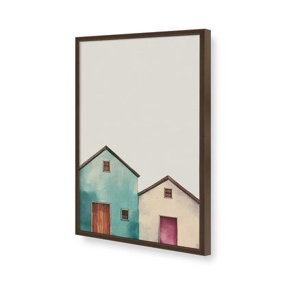 [Color:Belvinder Brown], Picture of art in a Belvinder Brown frame of the corner
