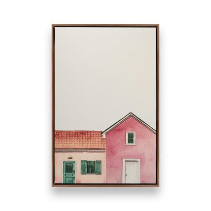 [Color:Walnut], Picture of art in a Walnut frame