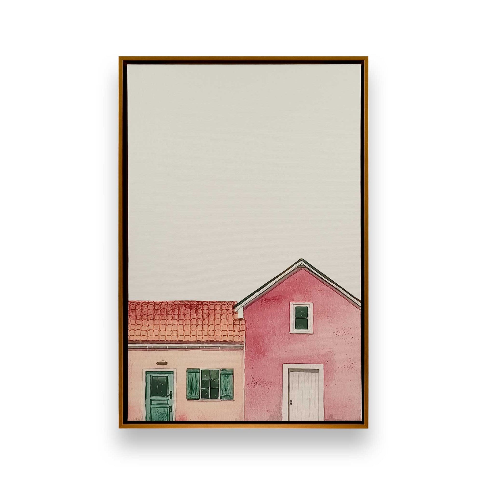 [Color:Polished Gold], Picture of art in a Polished Gold frame