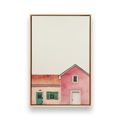[Color:American Maple], Picture of art in a American Maple frame