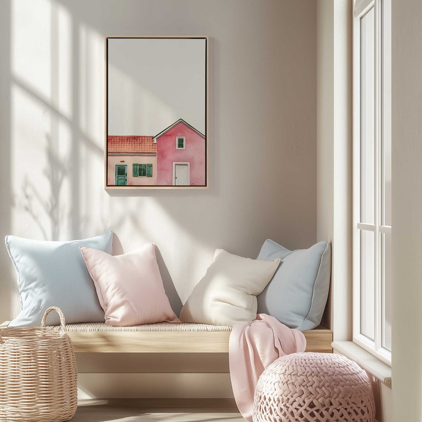 Picture of art in a room