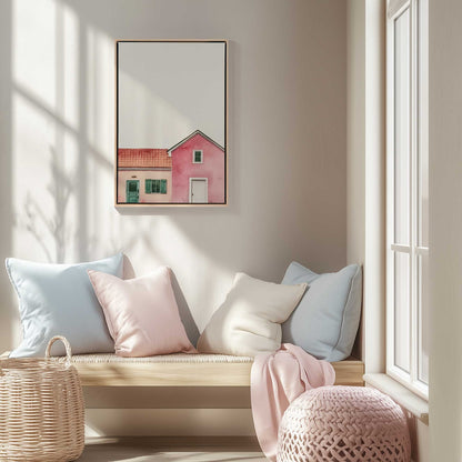 Picture of art in a room