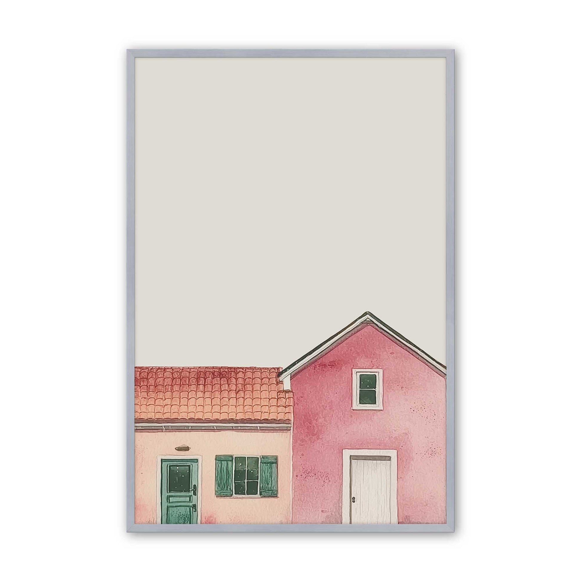 [Color:Polished Chrome], Picture of art in a Polished Chrome frame