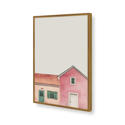 [Color:Polished Gold], Picture of art in a Polished Gold frame of the corner