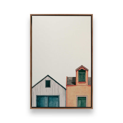 [Color:Walnut], Picture of art in a Walnut frame