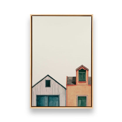 [Color:American Maple], Picture of art in a American Maple frame