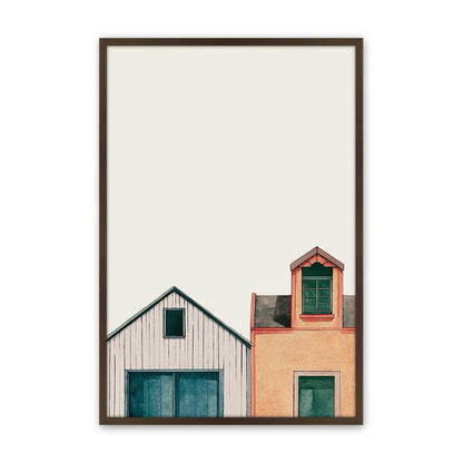 [Color:Belvinder Brown], Picture of art in a Belvinder Brown frame
