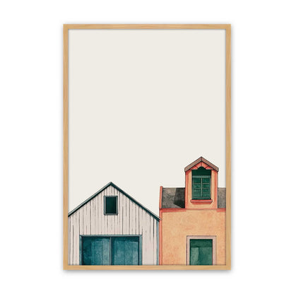 [Color:American Maple], Picture of art in a American Maple frame