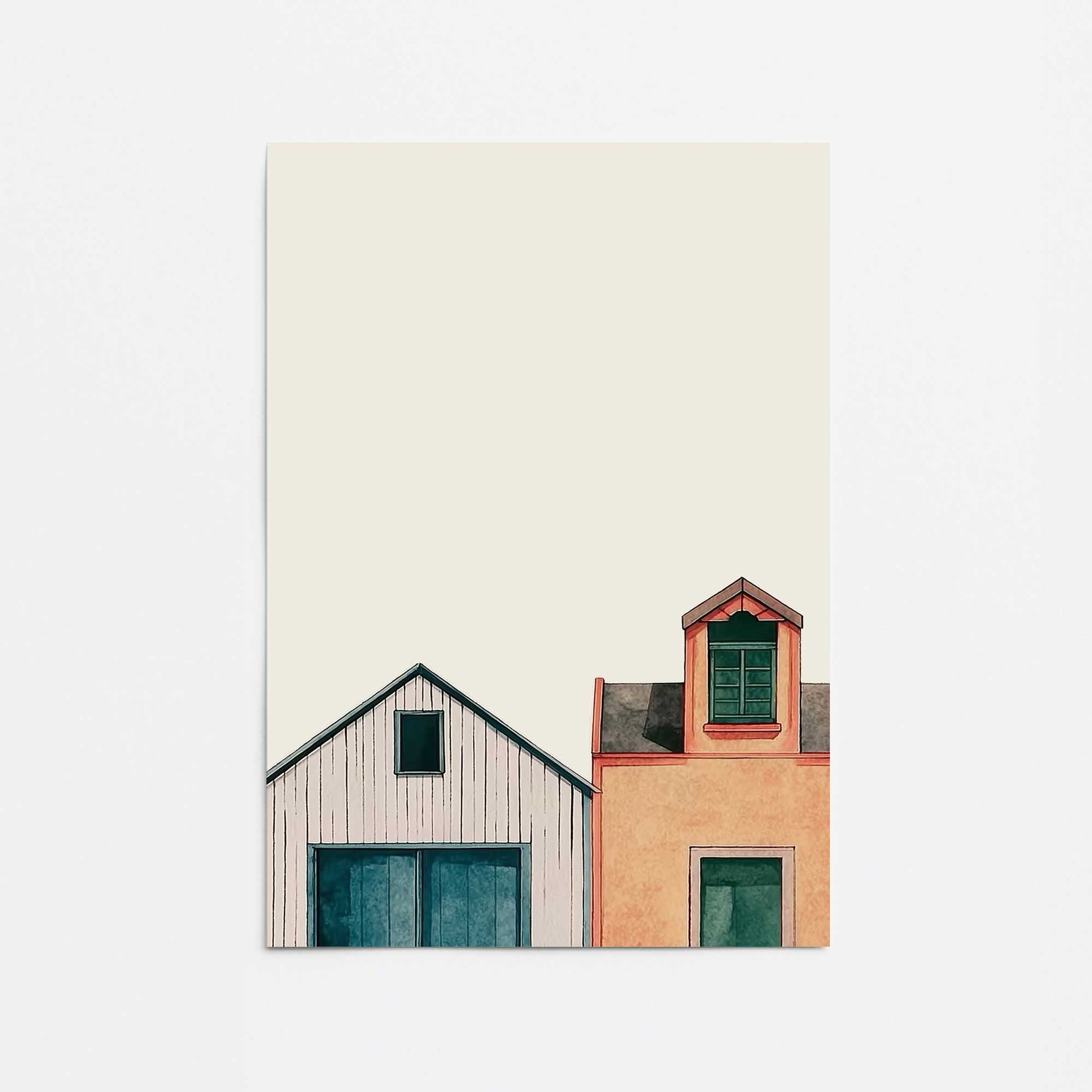 [Color:Rolled Print], Picture of close up of art