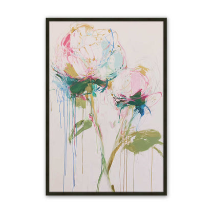 [Color:Satin Black], Picture of art in a Satin Black frame